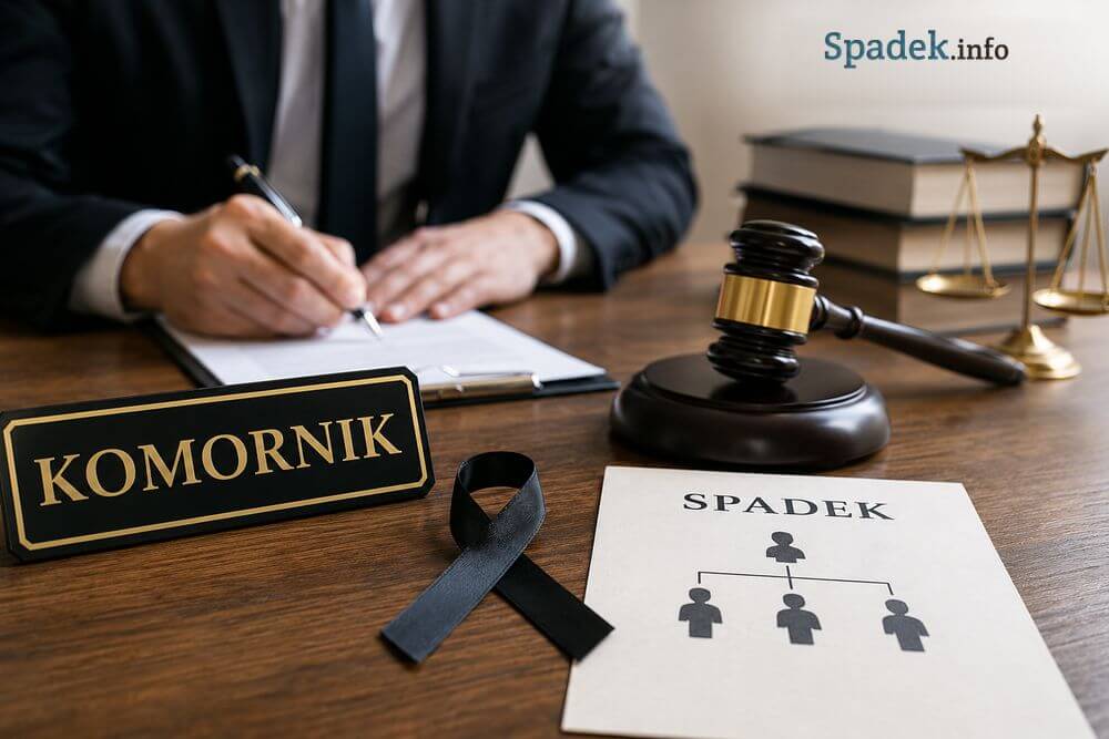 Komornik po śmierci dłużnika – co grozi spadkobiercom?