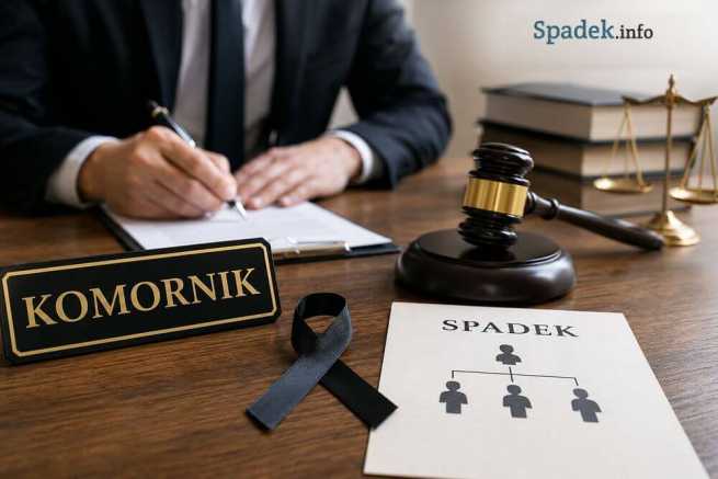 Komornik po śmierci dłużnika – co grozi spadkobiercom?